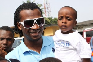 psquare at the orphanage (2) .....im also good with kids.... No be only to dey sing and to dey dance