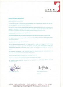 9ice official press release Scanned copy of the press release