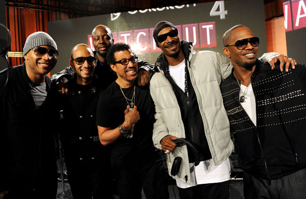 Snoop dogg, LL Cool J, Swizz beats and Jamie Foxx were all there! Snoop dogg, LL Cool J, Swizz beats and Jamie Foxx were all there!