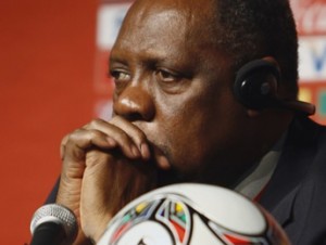 issa hayatou CAF President Issa Hayatou... Thinking straight?