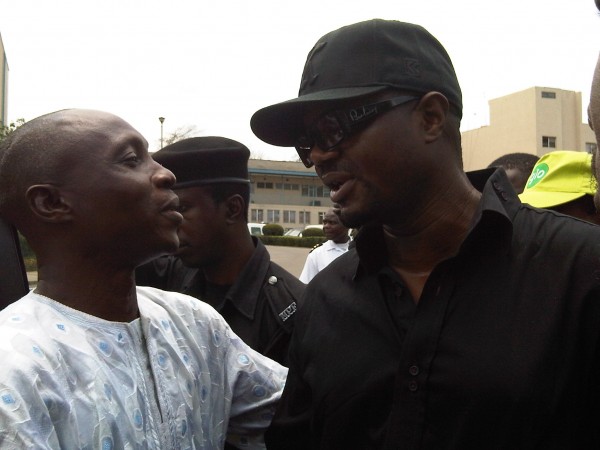 Dagrin's dad with DJ Jimmy JATT