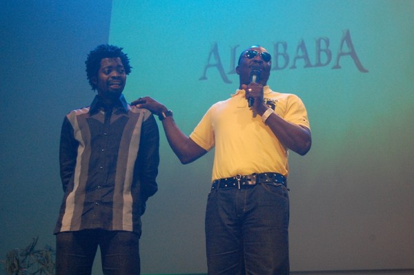 Basketmouth and Ali Baba