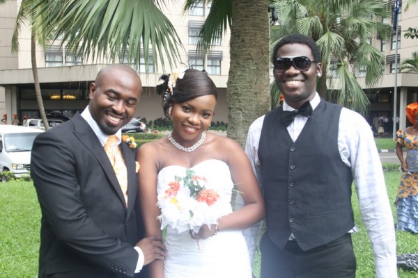 Couple and Deji Falope