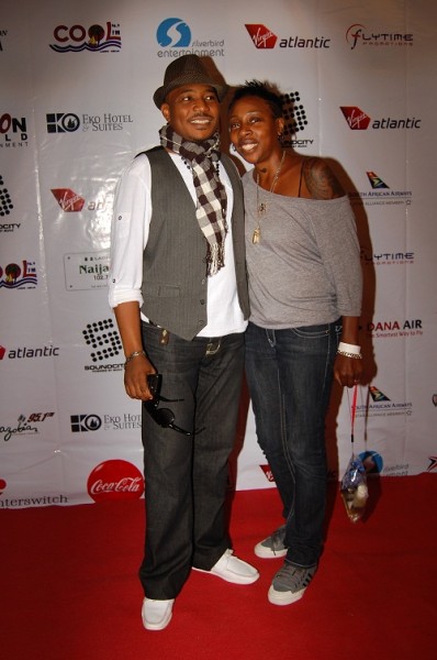 Tee-A and Gina Yashere