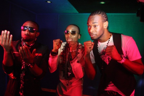 D'Banj and Mohits on set for MTV (4)