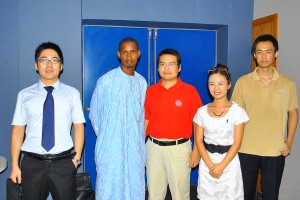 Mr. Cheng Pen Cultural Attache Chinese Embassy, Mr. Xiang Ling, Miss Lin