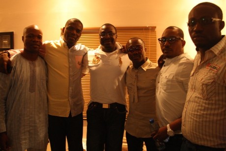 MTN's Kelvin Orifa,Mr. Bisoye Fagade, Alibaba, Julius Agwu & Tee A