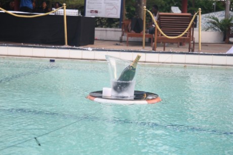 The Champagne bottle