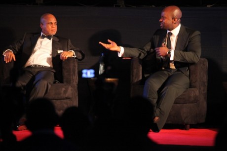 Biodun Shobanjo, Vice Chairman, Insight communications, Alex Okosi, senior Vice-president, M-TV Network Africa