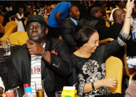 Sammie Okposo And wife