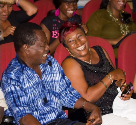 Sam Loco and Patience Ozokwor