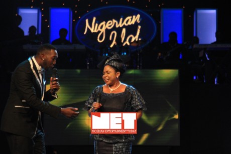 Nigerian Idol show host Anis and Essien-Igbokwe