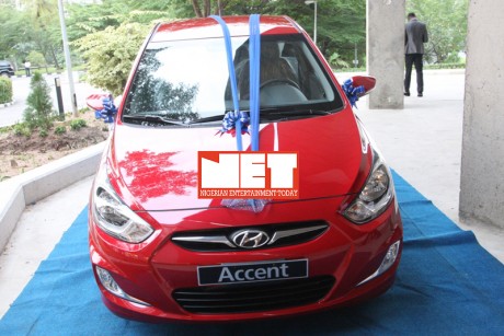 The grand prize: Hyundi Accent