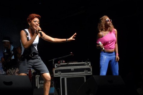 Members of the BEAT Band, performing