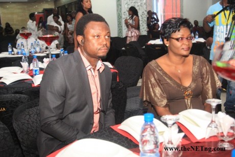 Efe Omorogbe and wife