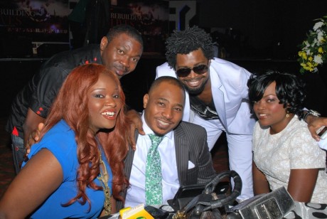 Toolz, Tee-A, Basket Mouth and Funke Akindele