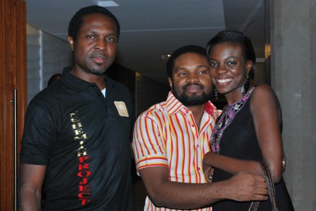 Tonye Cole and Mr and Mrs Asuquo