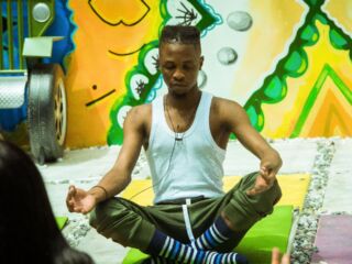 Housemate Yoga Session at BBN lockdown