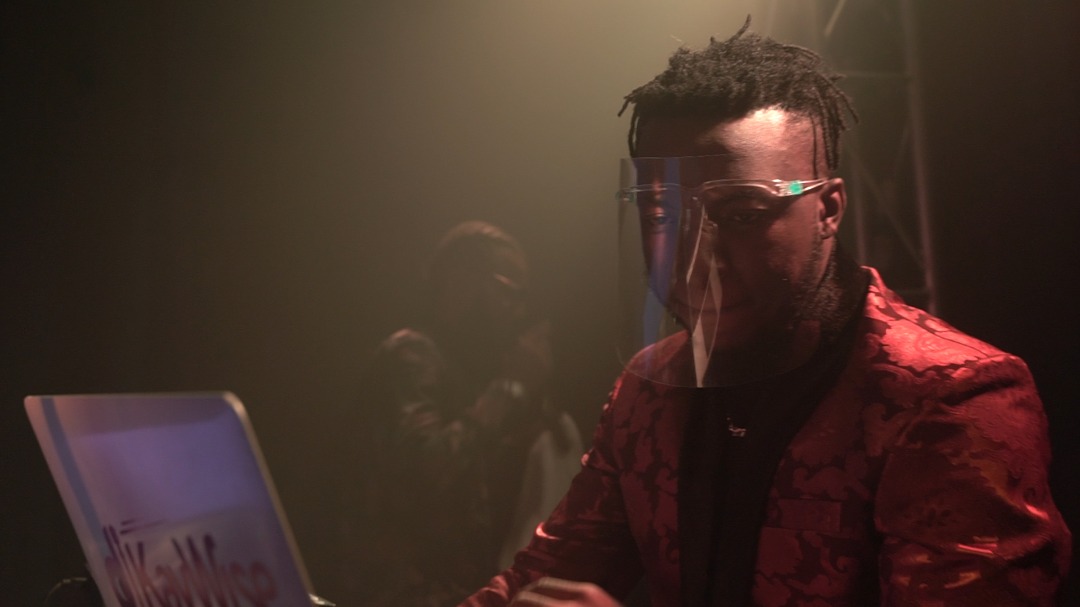 Y'ello Star Contestants At MTN Y'ello Star Party With DJ Kaywise