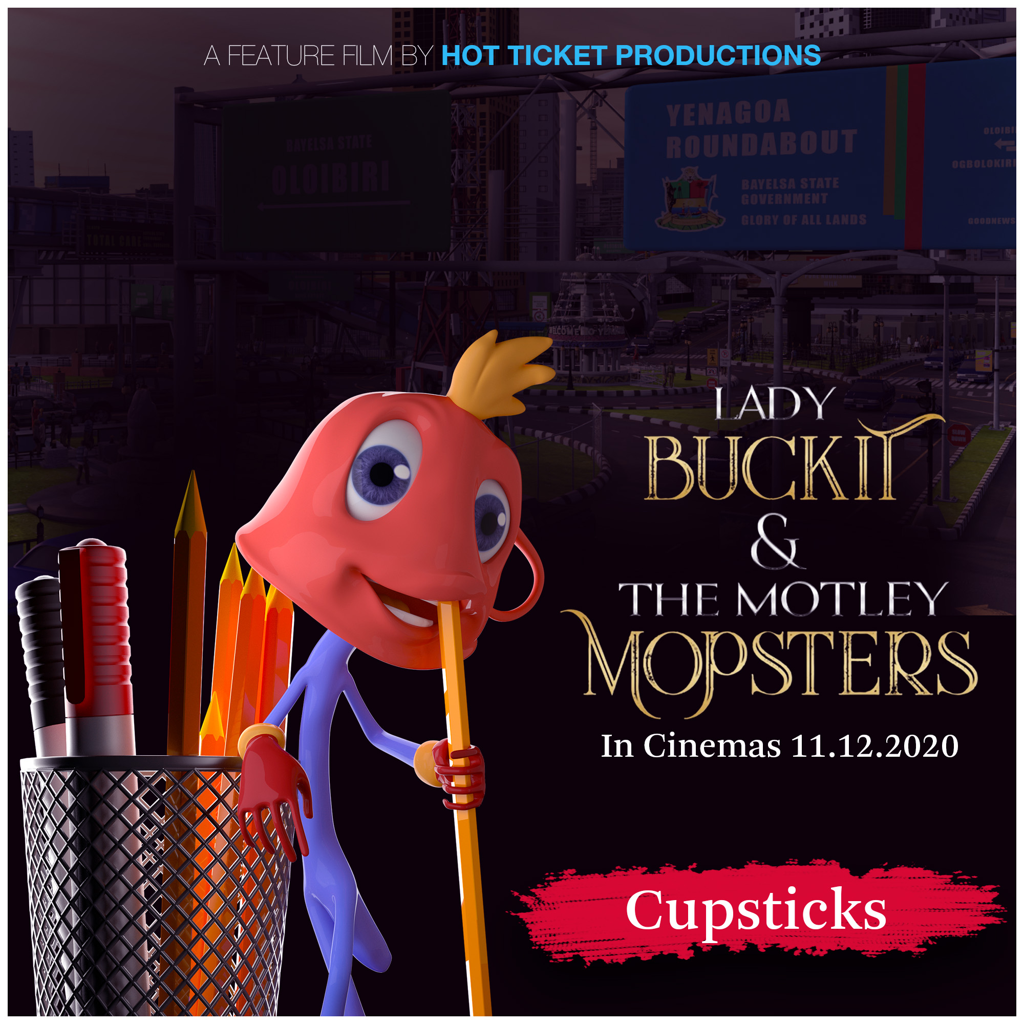 LadyBuckit Movie Poster