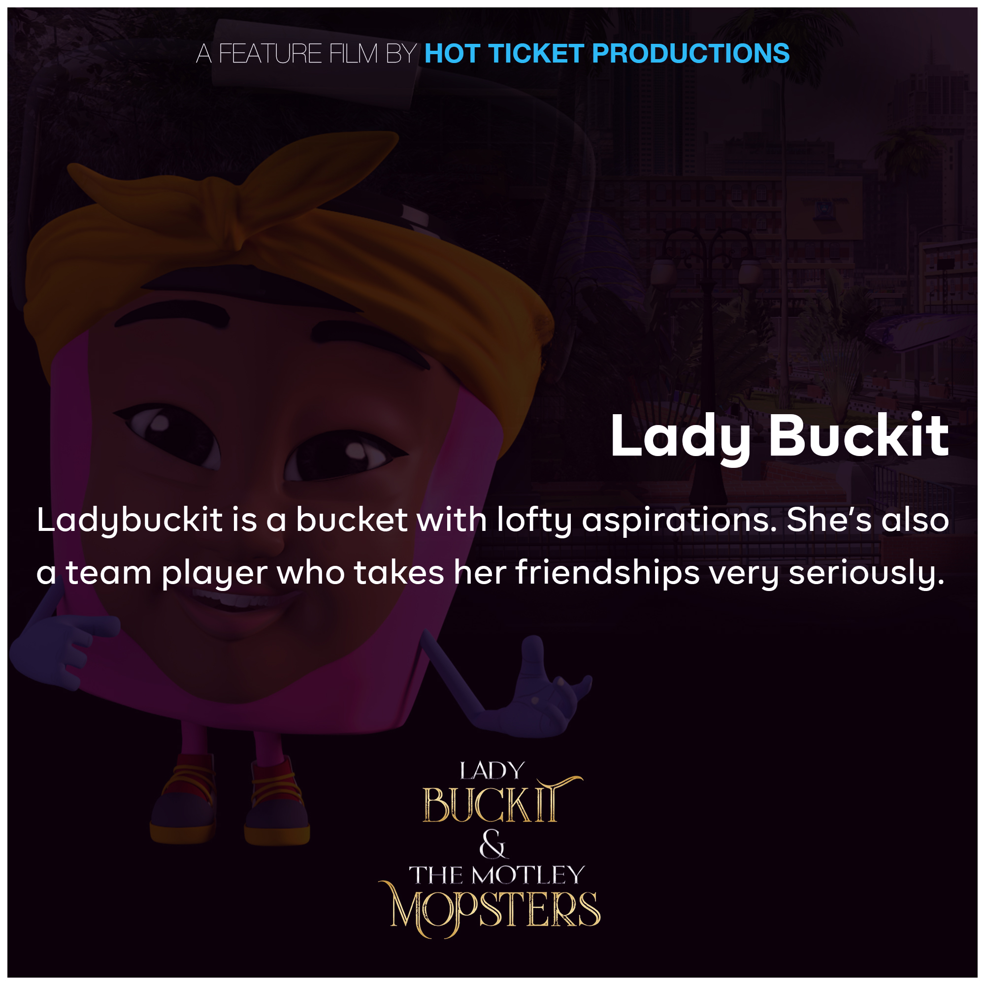 LadyBuckit Movie Poster