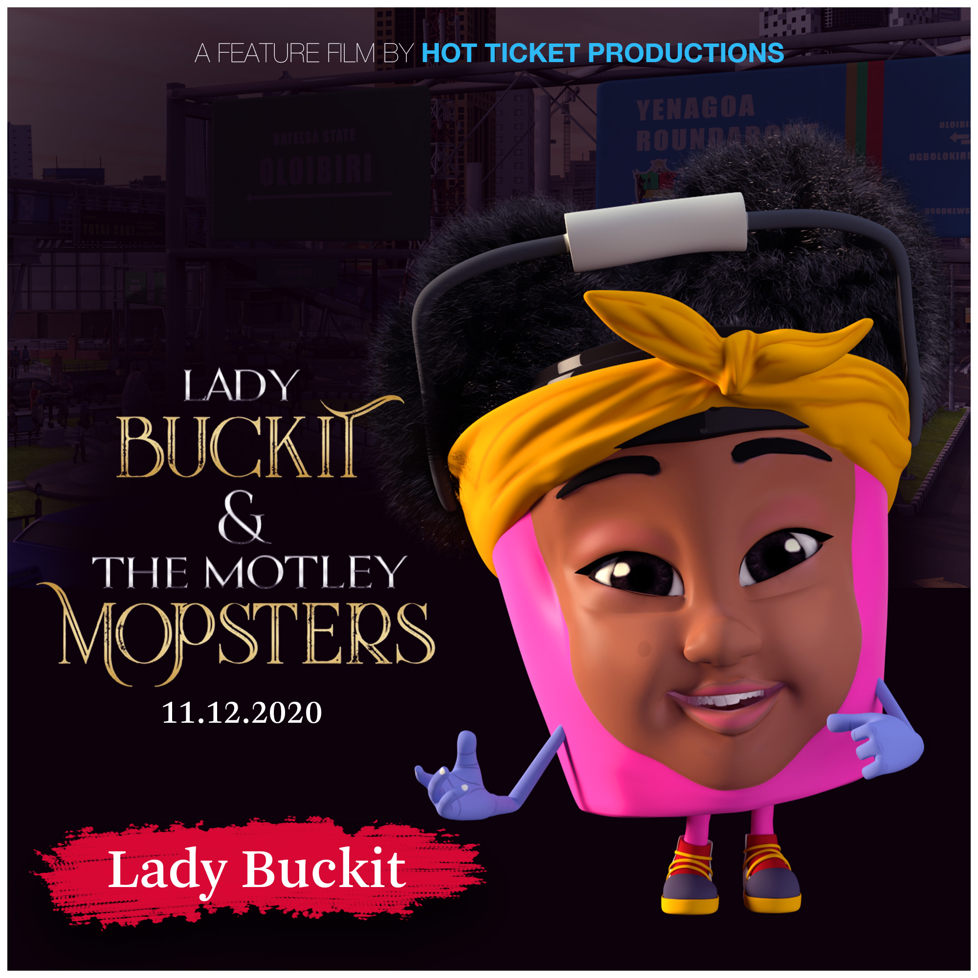 LadyBuckit Movie Poster