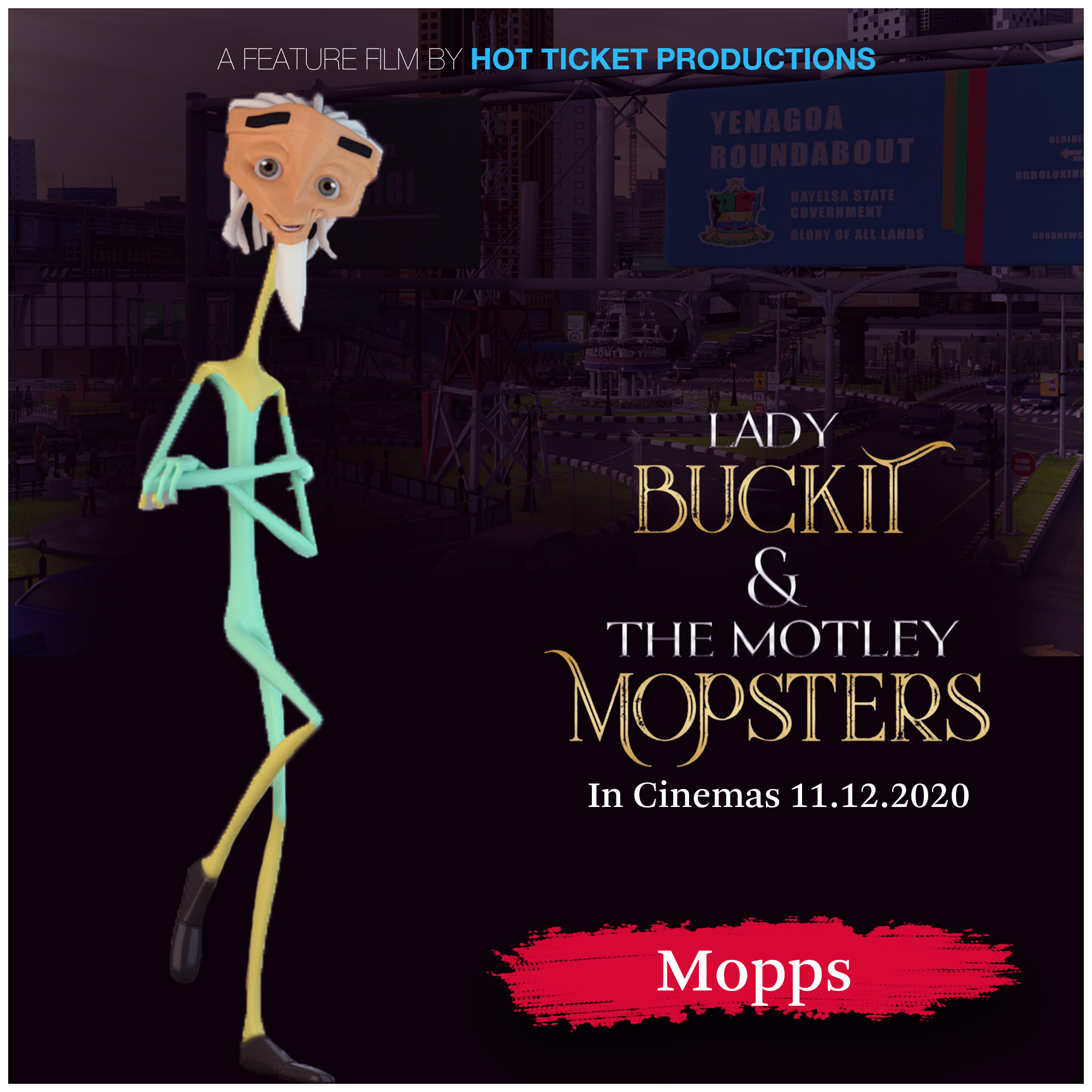 LadyBuckit Movie Poster