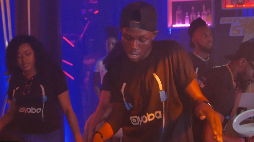 Y'ello Star Contestants At MTN Y'ello Star Party With DJ Kaywise