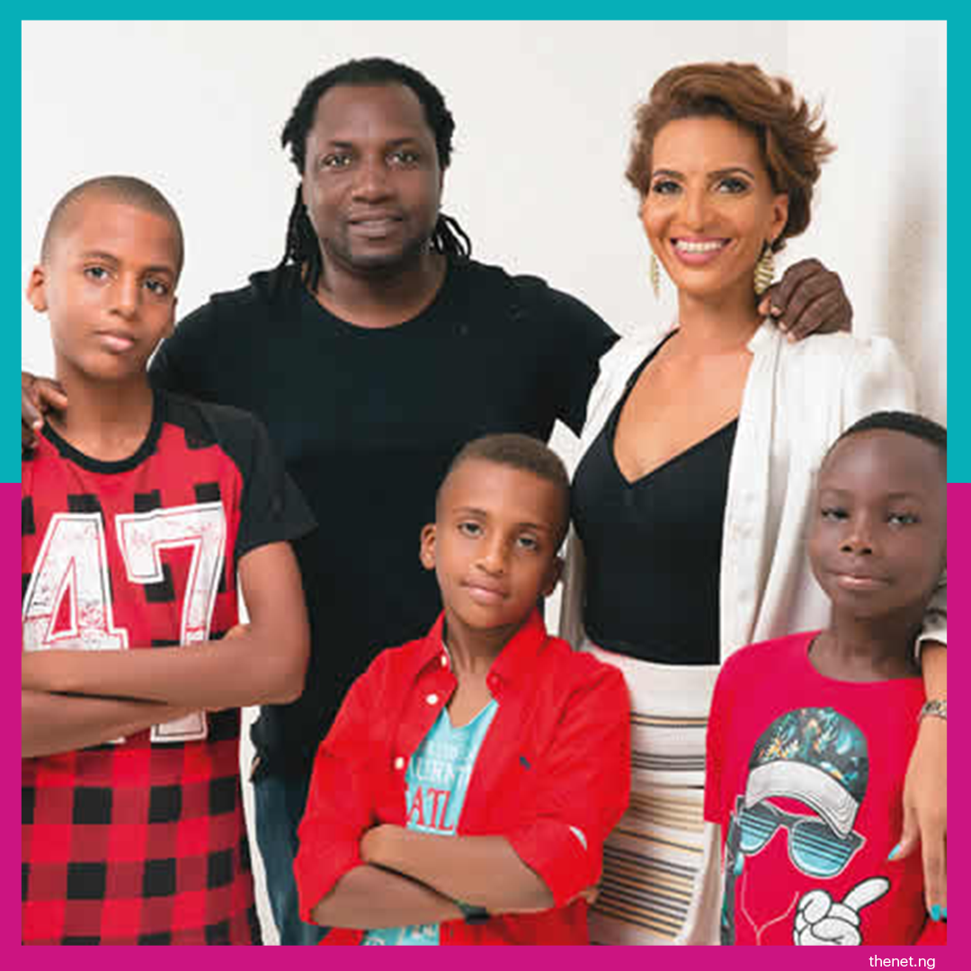 Steve Babaeko and family