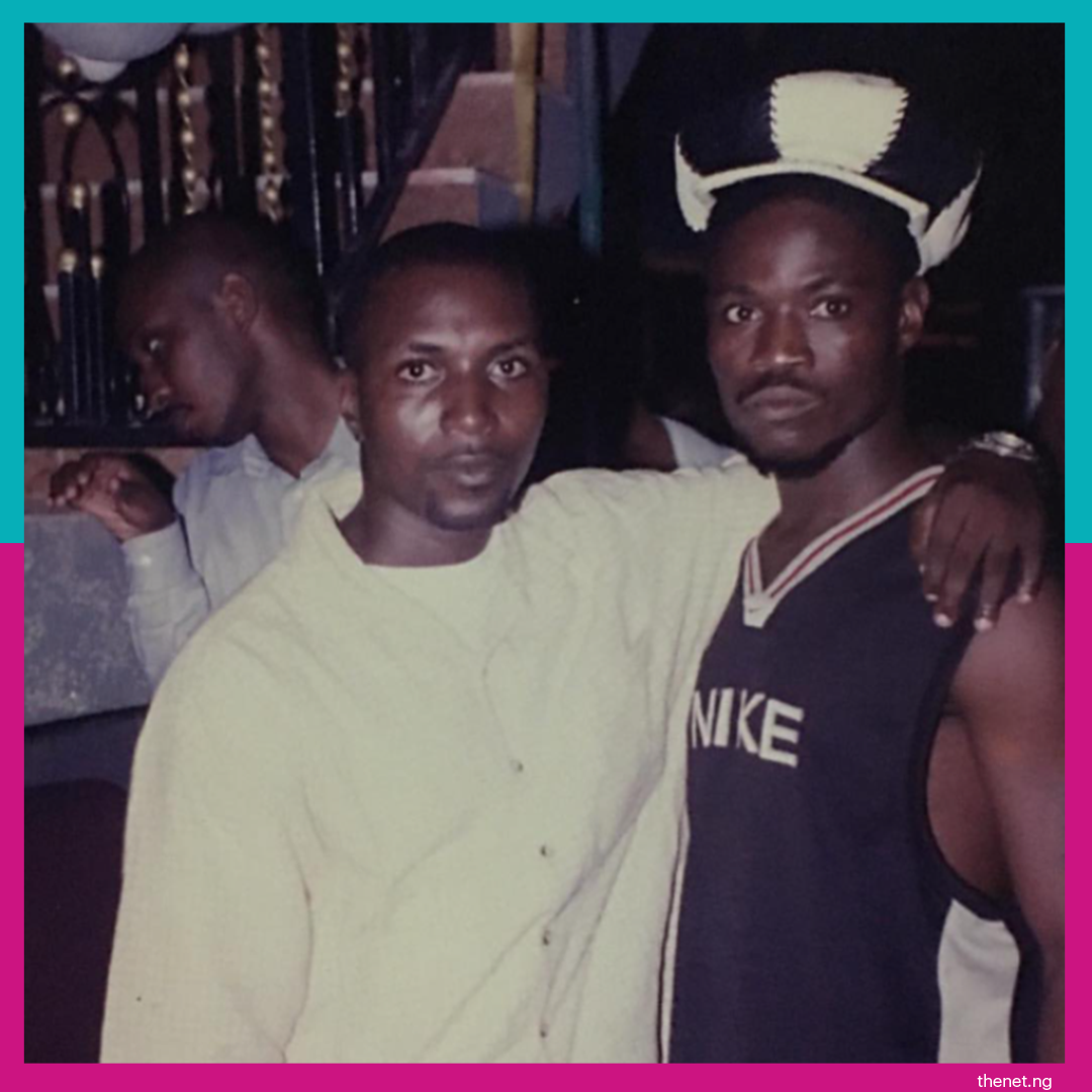 Steve Babaeko and Daddy Showkey