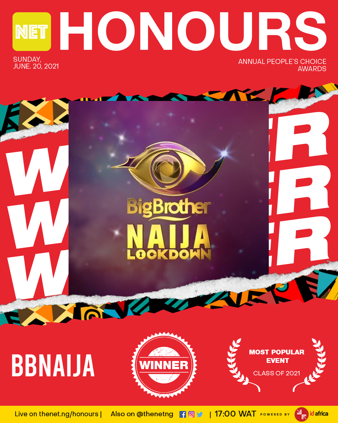 NET Honours Big Brother Naija