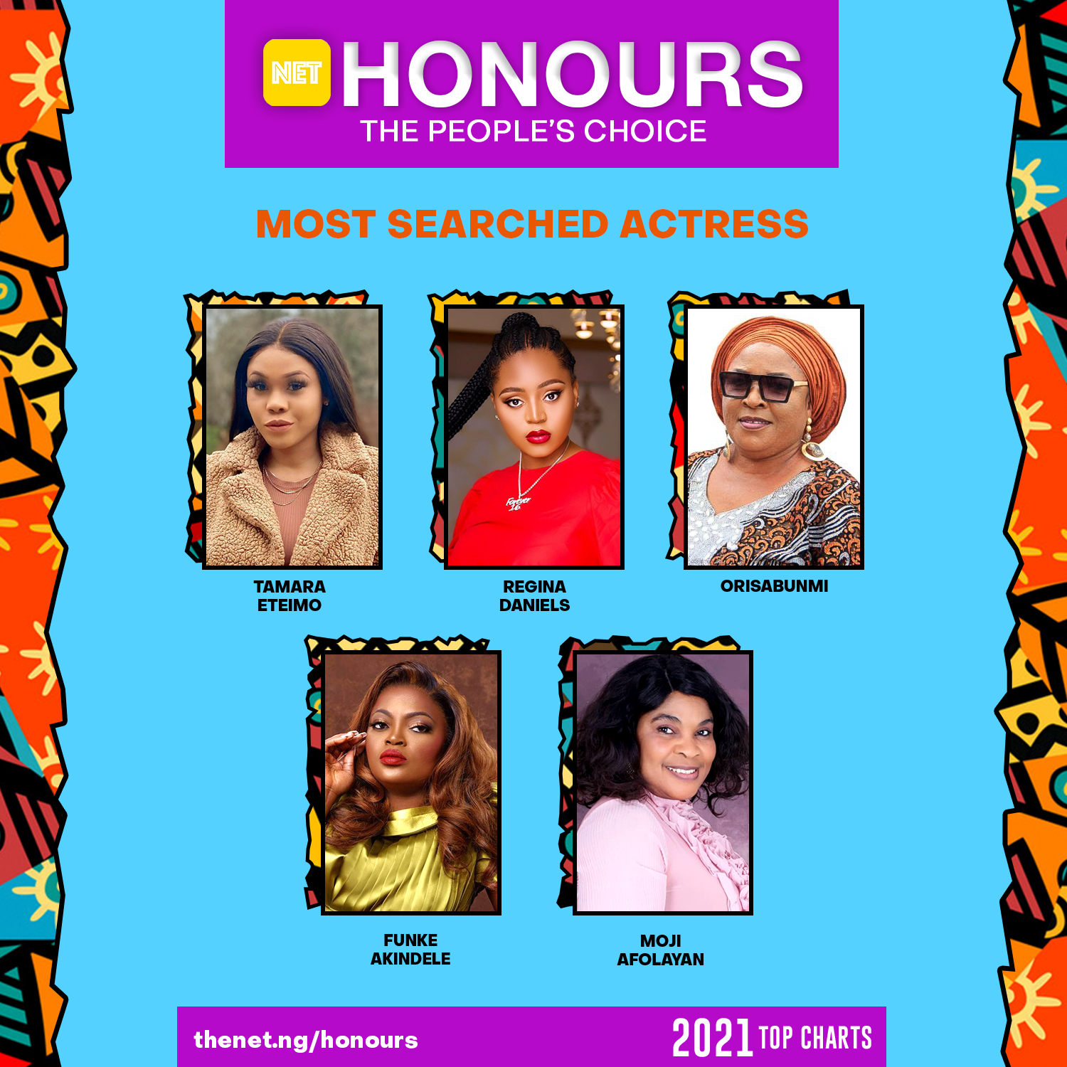 Orisabunmi NET Honours