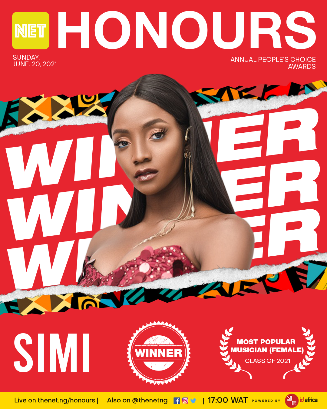 Simi NET Honours 2021