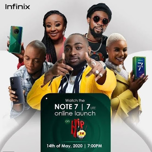 Infinikx Note 7 launch