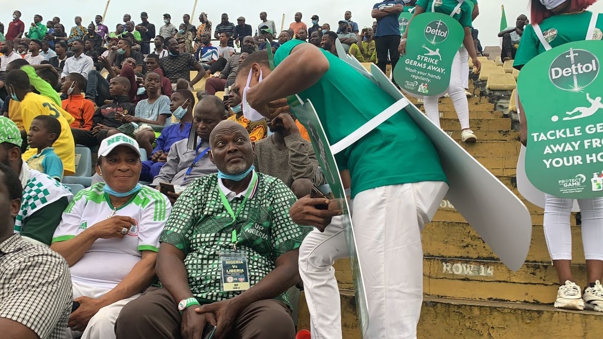 Safety ambassadors enlightening spectators