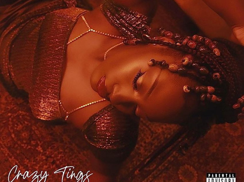Tems art cover for Crazy Tings