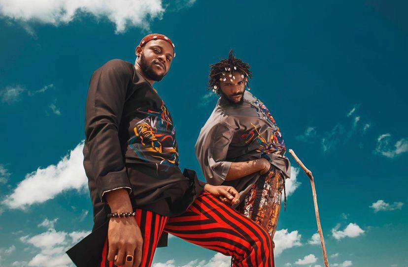 Nigerian highlife duo popularly known as The Cavemen