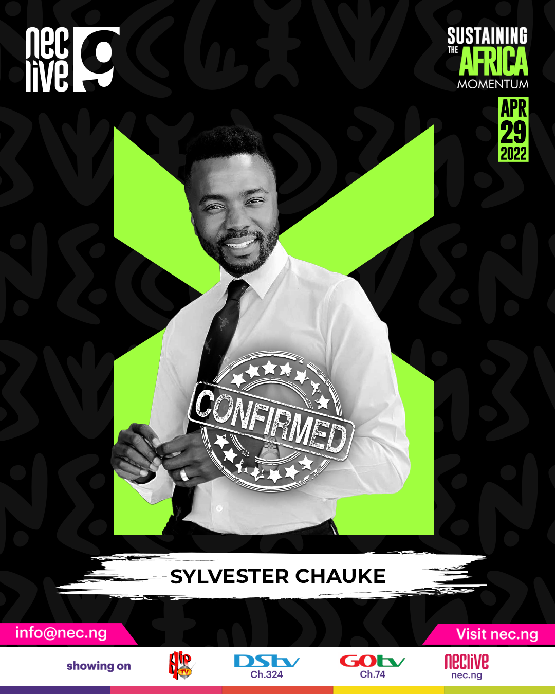 Global Renowned Entrepreneur , Sylvester Chauke, to Speak at NECLive9