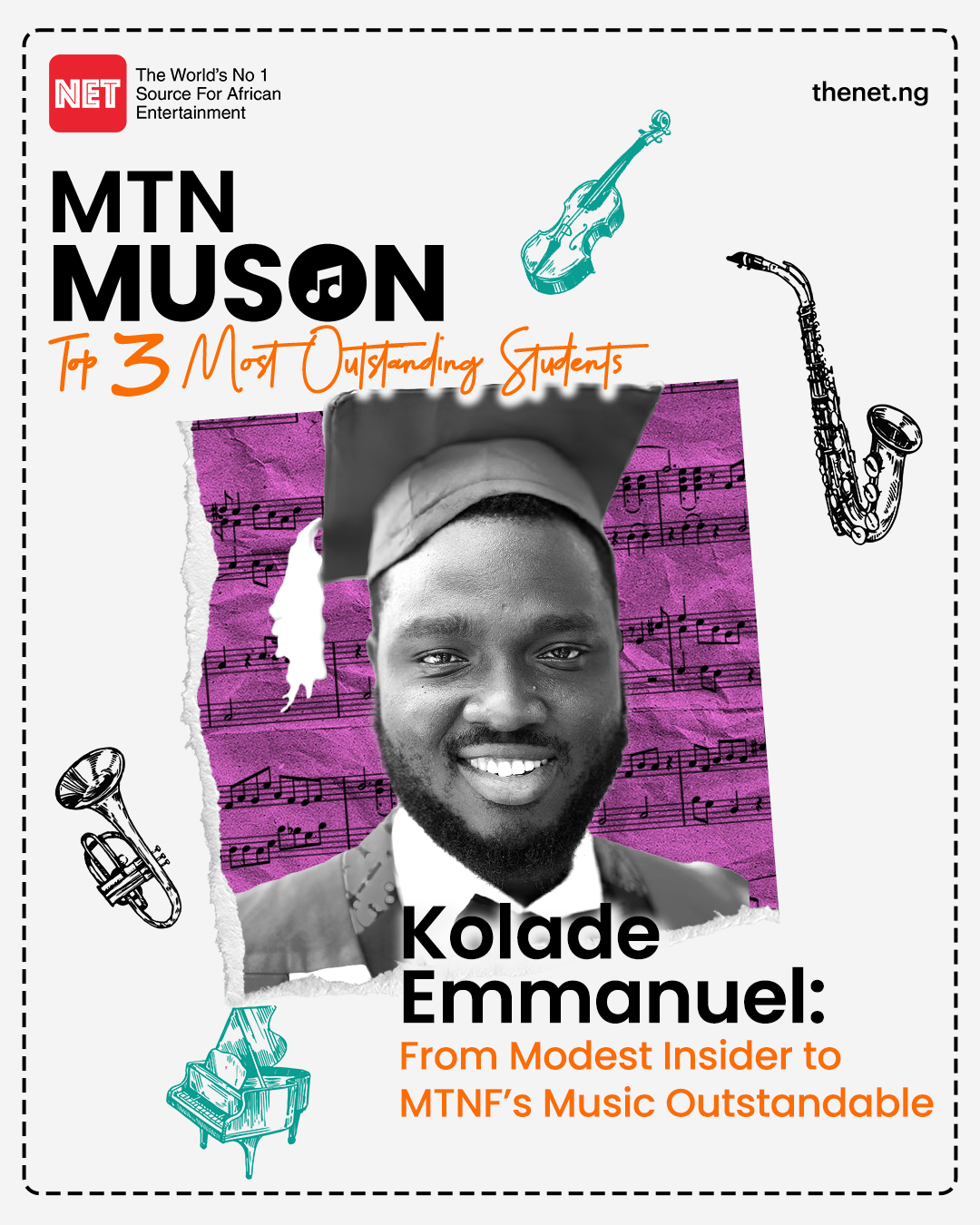 Kolade Emmanuel -MTN MUSON OUTSTANDING GRADUATE