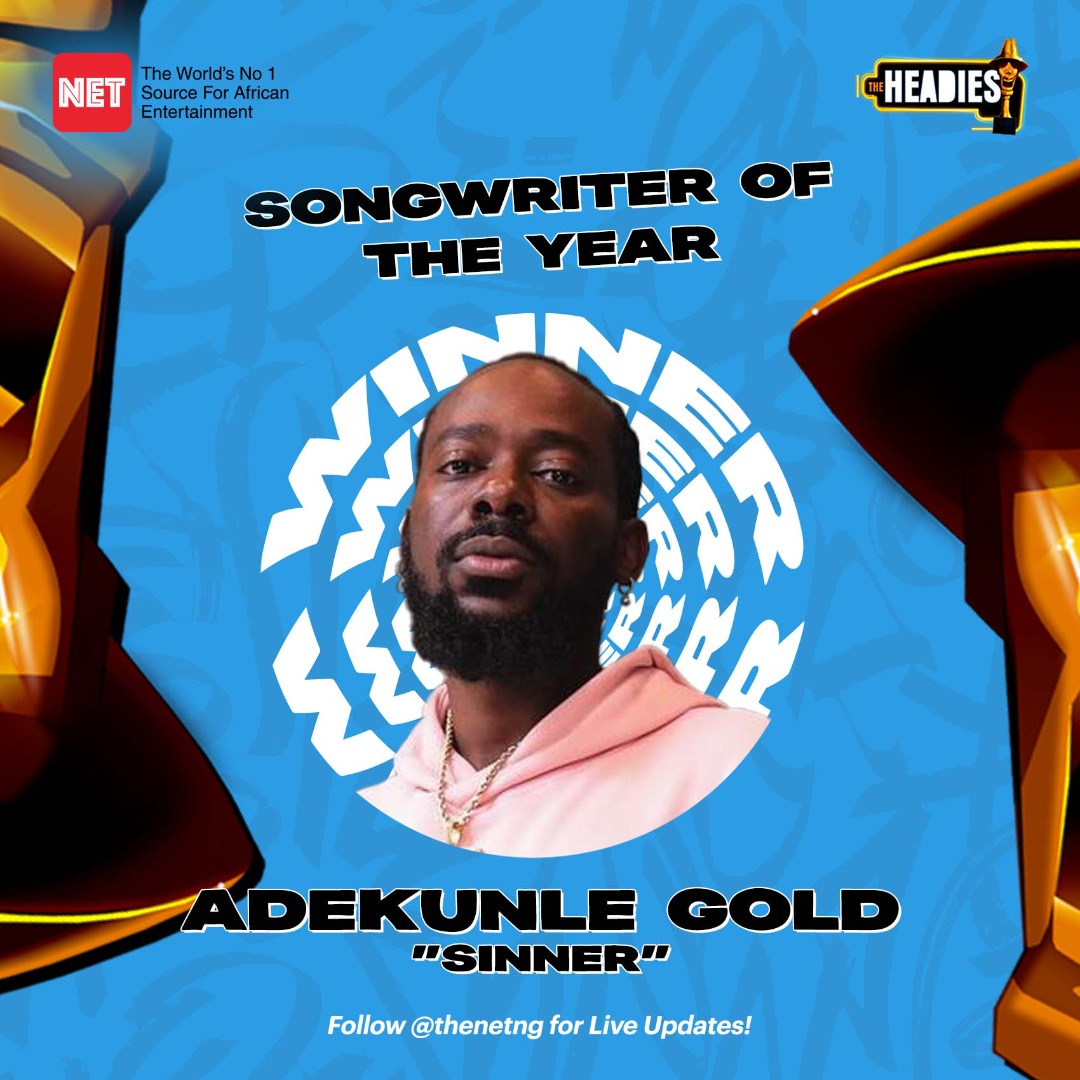 Adekunle Gold Headies