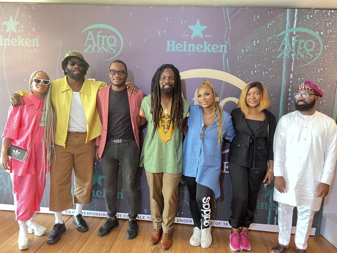Sheila O welcomes Tobi Nwigwe and Rocky Dawuni to Lagos