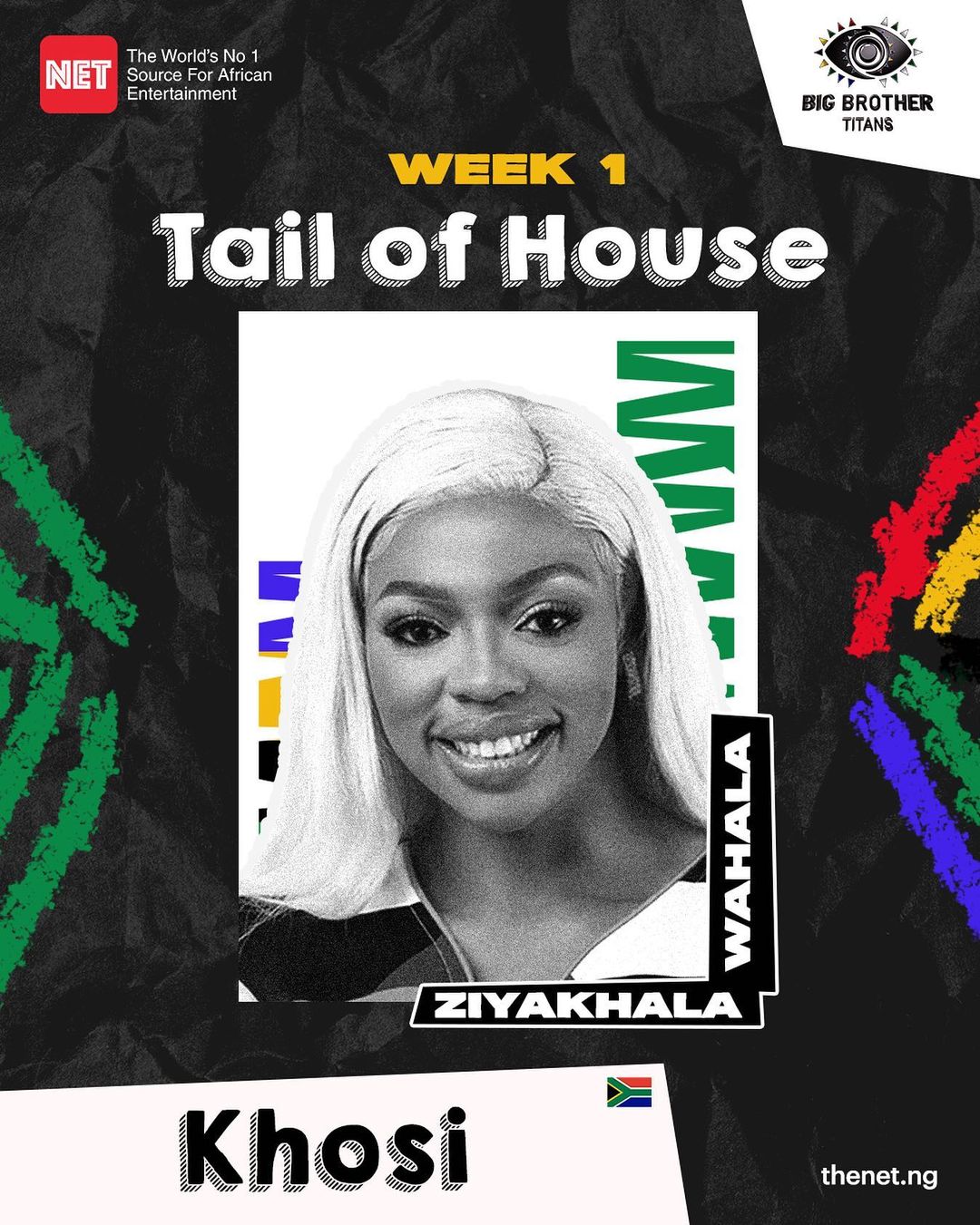 Khosi is first-ever BBTitans Tail of the House (ToH)