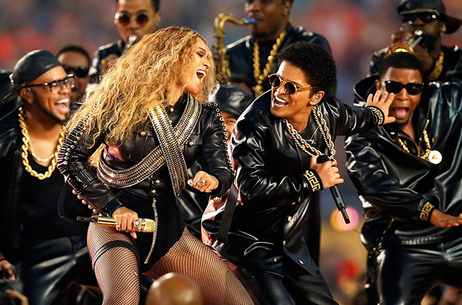 Super Bowl Beyonce and Bruno Mars