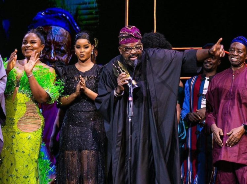AMVCA9 Kunle Afolayan Wins Best Overall Movie