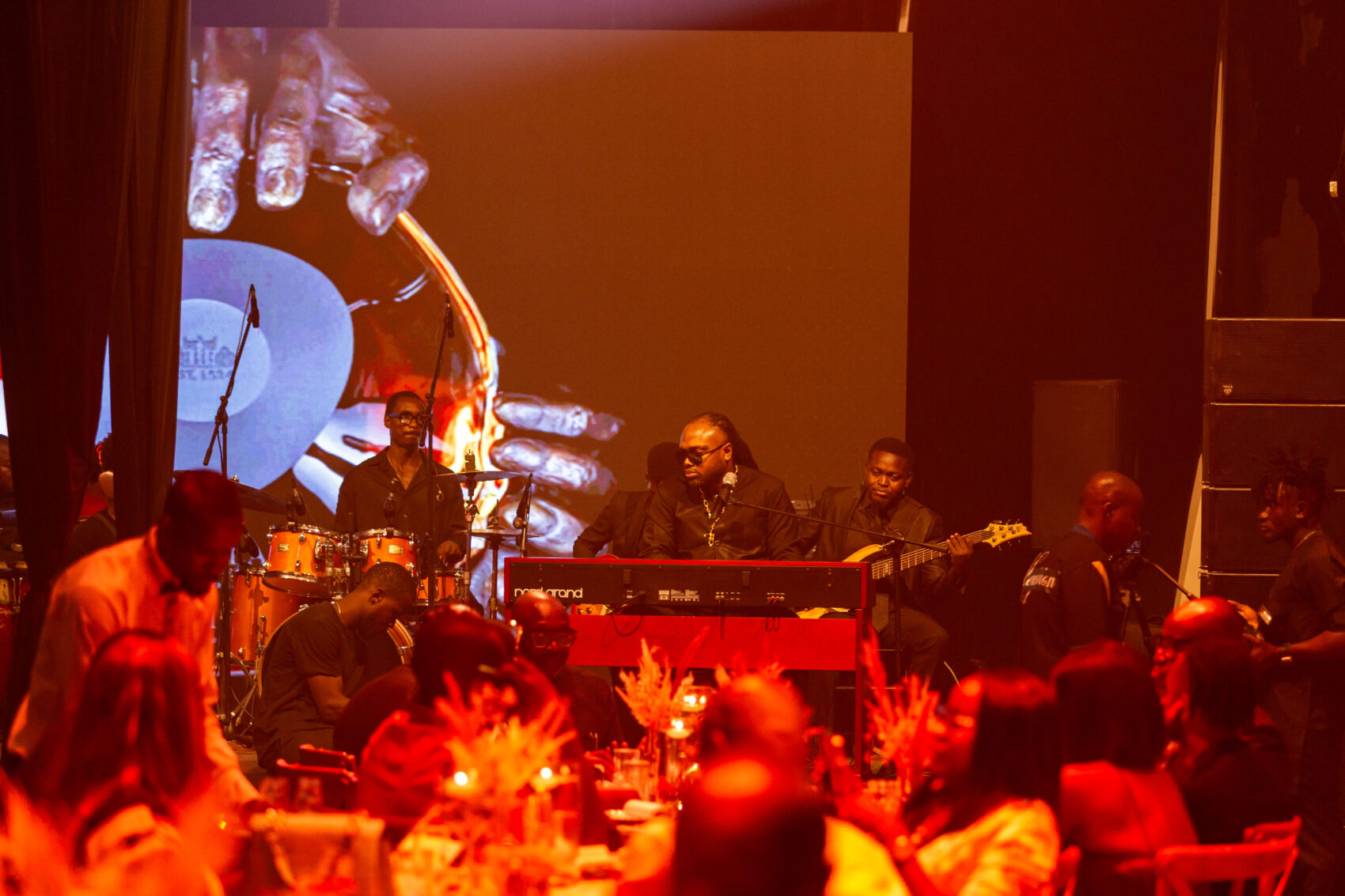 Cobhams during his performance at The Macallan's whisky launch