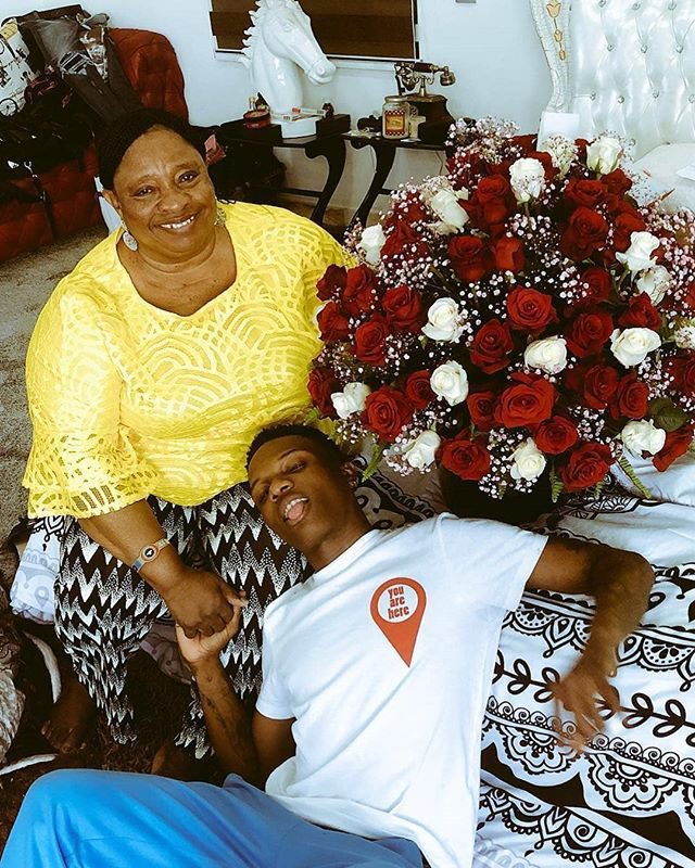 Wizkid and Mother