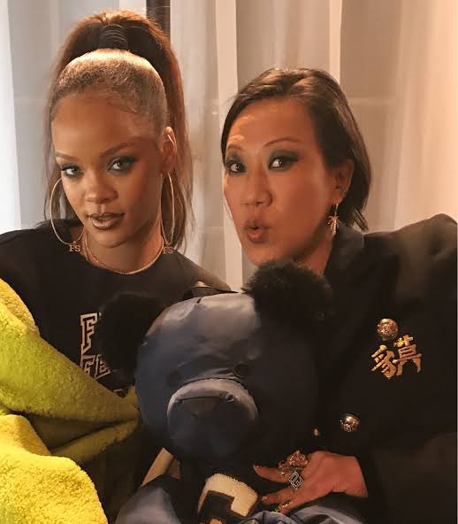 Lynn Ban and Rihanna