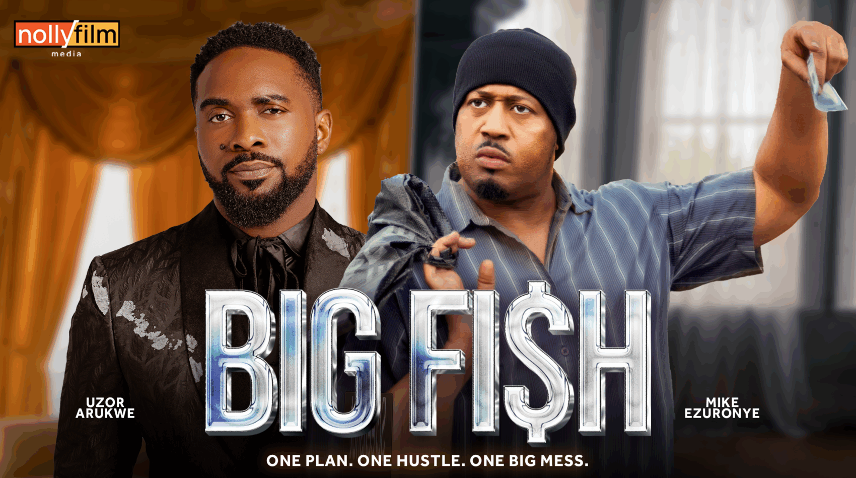 Mike Ezuruonye and Uzor Arukwe Star in Hilarious New YouTube Movie ‘Big Fish’