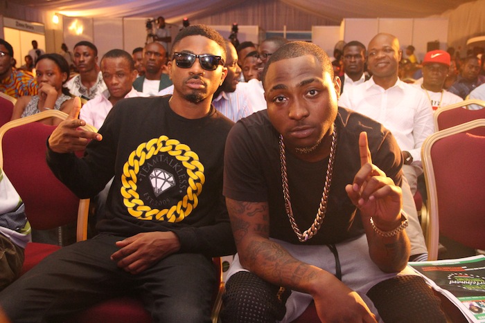 Shizzy and Davido at NECLive 3