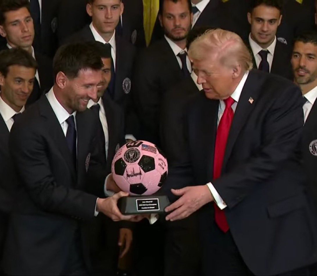 Messi and Trump